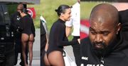 Bianca Censori ŚWIECI POŚLADKAMI na lotnisku w towarzystwie Kanye Westa (FOTO)