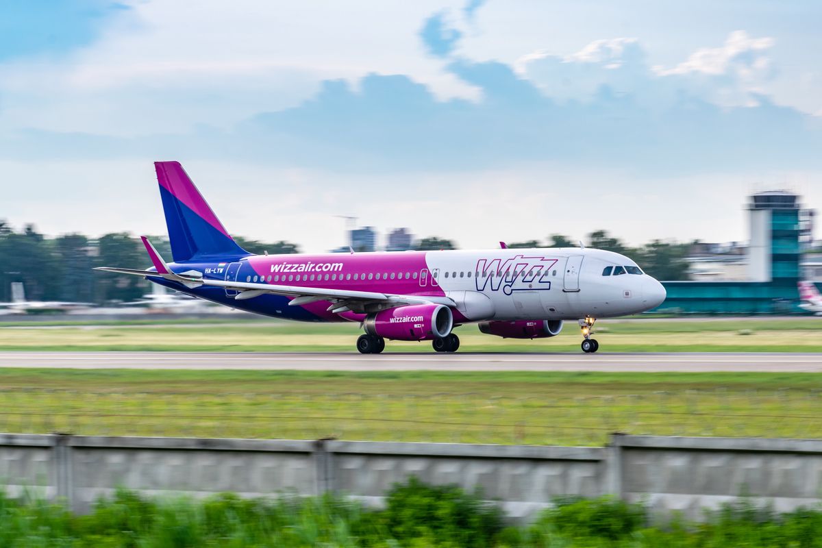 Samolot linii Wizz Air 