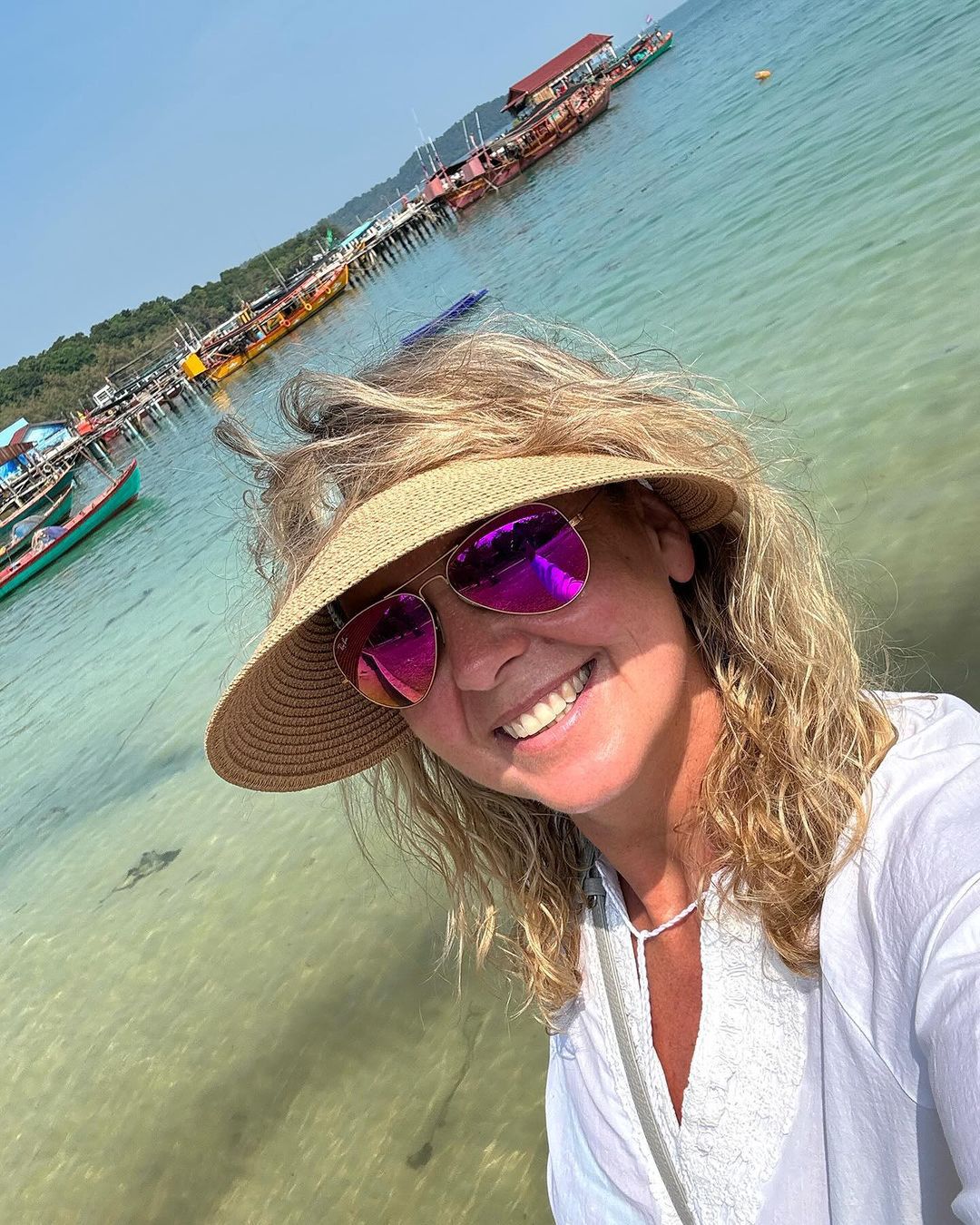 Ewa Wachowicz w plażowym looku 