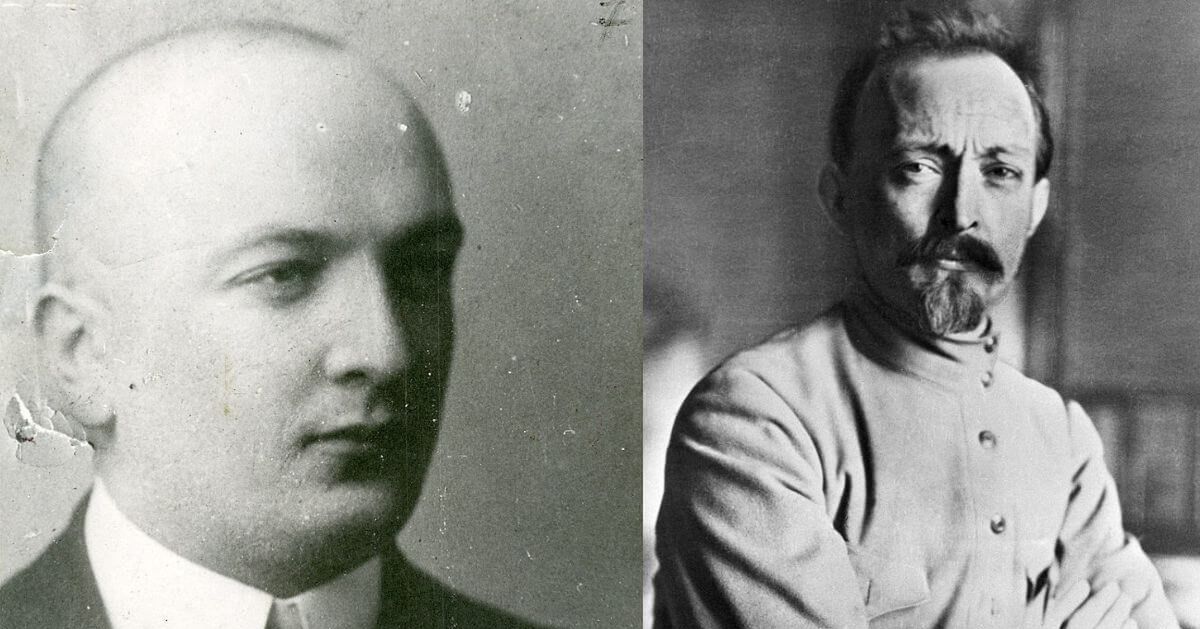 Władysław Dzierżyński i jego brat Feliks Dzierżyński