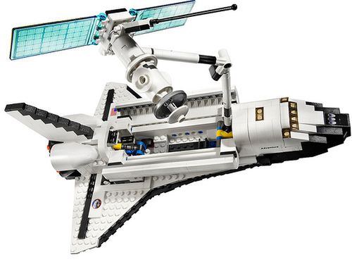 Wahadłowiec kosmiczny z klocków LEGO 2