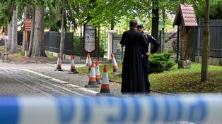 Atak nożownika w klasztorze. Wiadomo, w jakim stanie są ranni