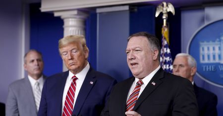 Koronawirus. Sekretarz Stanu USA Mike Pompeo: wirus pochodzi z laboratorium w chińskim Wuhan