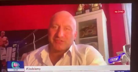 Tego nie spodziewał się prowadzący. Marcin Najman zaskoczył w TVP Info
