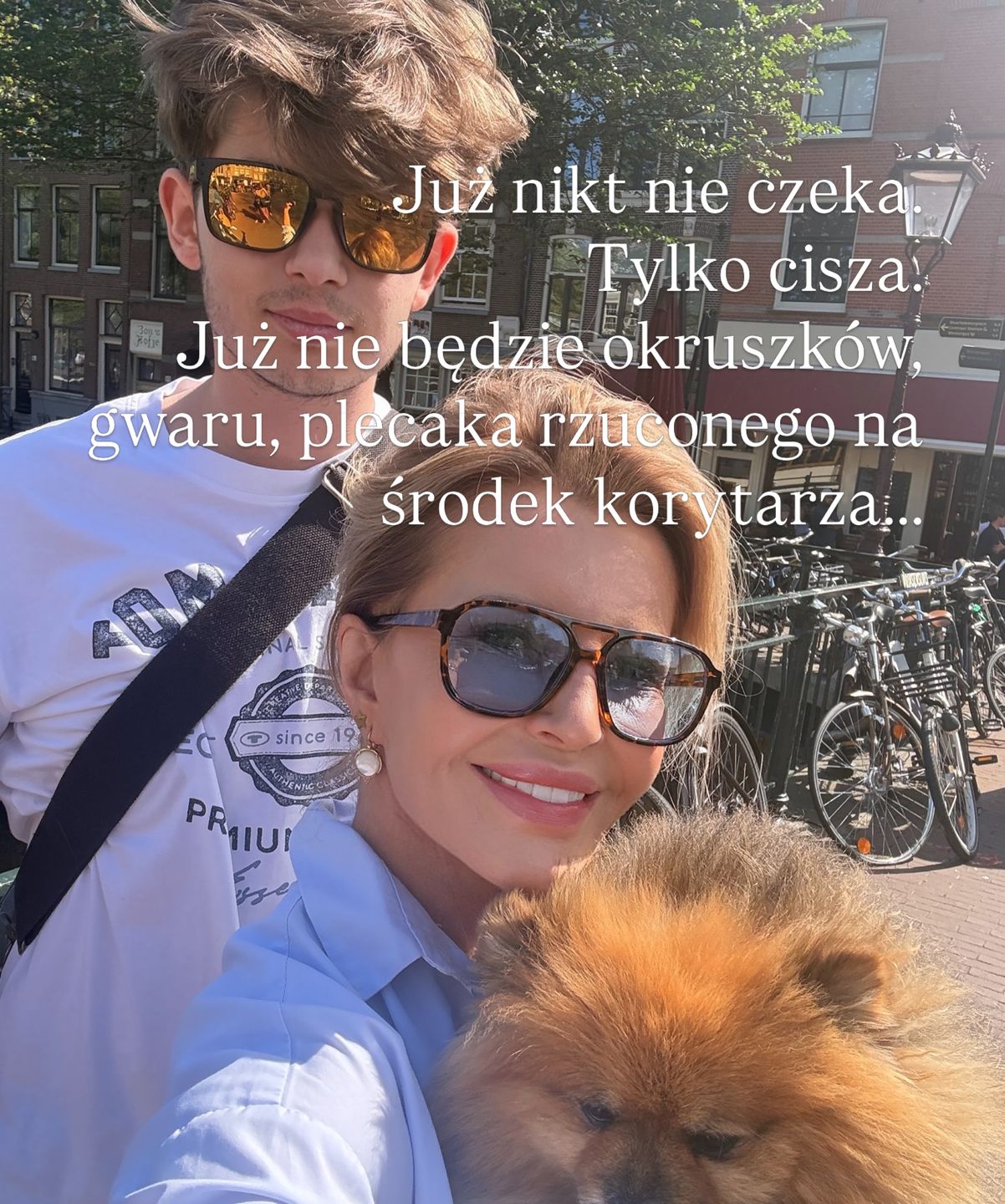 Joanna Racewicz z synem