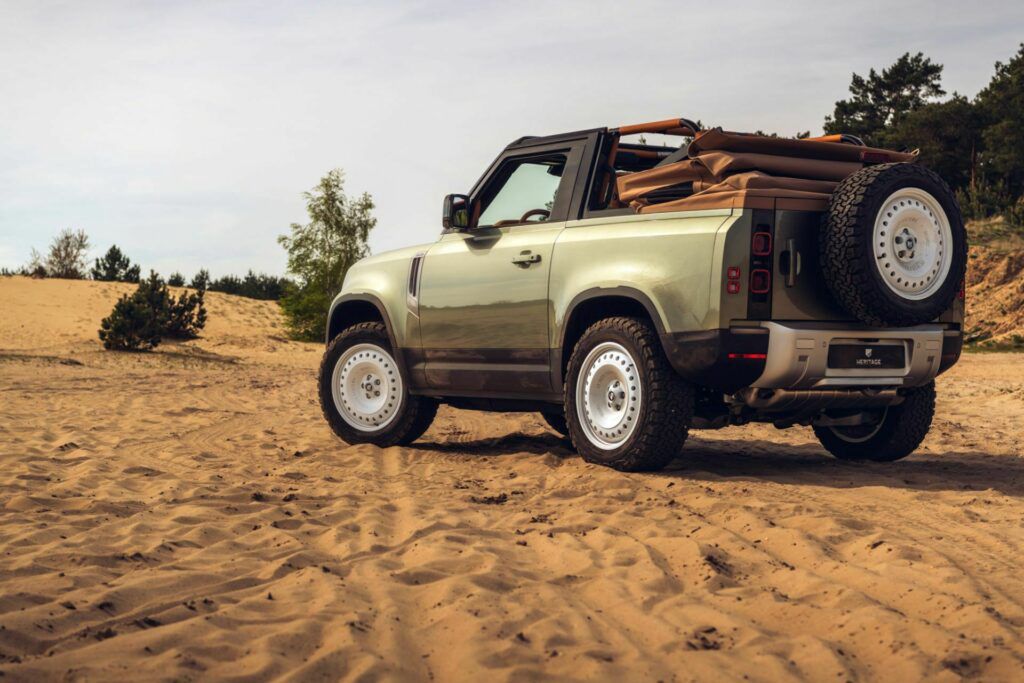 Land Rover Defender 90 Valiance Convertible 