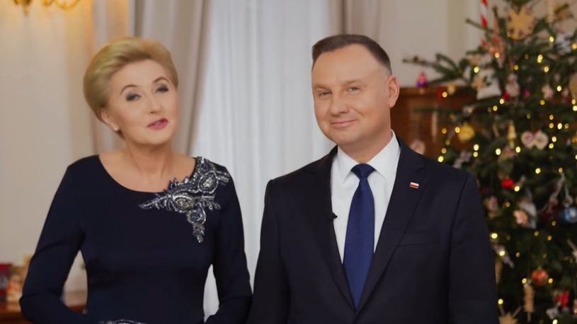 Boże Narodzenie. Para prezydencka złożyła Polakom świąteczne życzenia