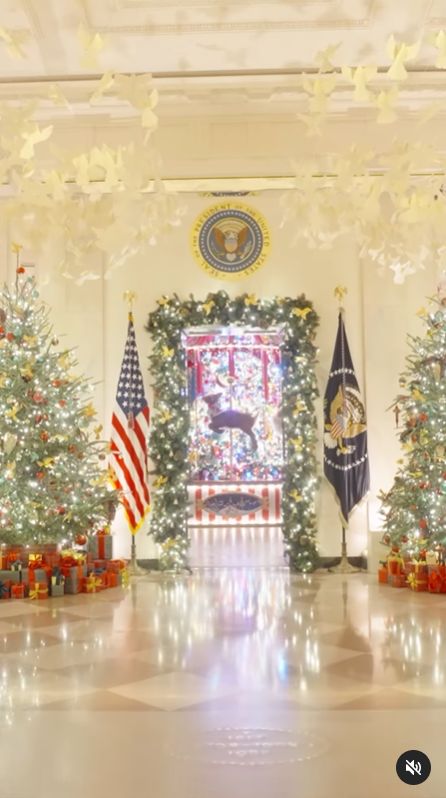 Widać, że Jill Biden się postarała, jeśli chodzi o dekoracje
