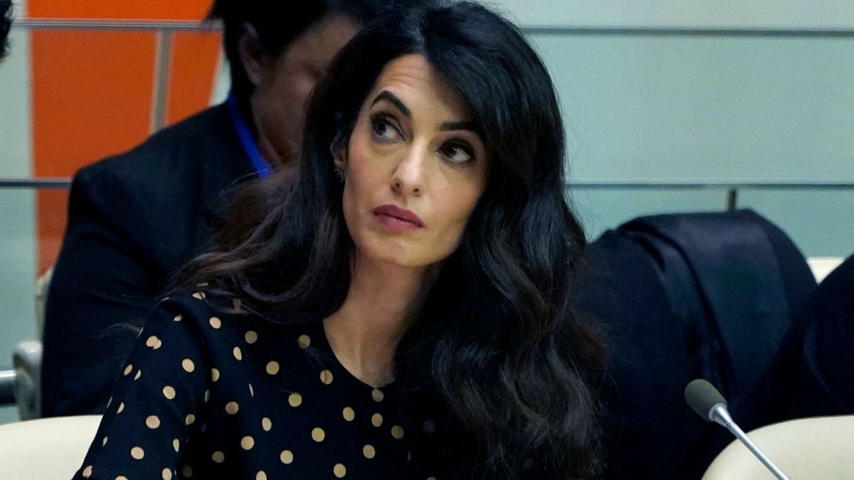 Amal Clooney na spotkaniu ONZ 27 kwietnia wezwała Organizację do skupienia się na wojnie w Ukrainie