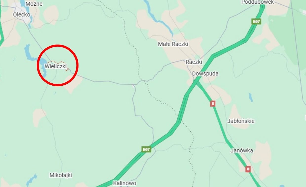 Tajemnicze znalezisko na Mazurach. Obok urządzenie GPS