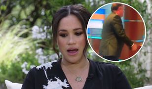 Nie wytrzymał. Gdy usłyszał o Meghan, wyszedł ze studia