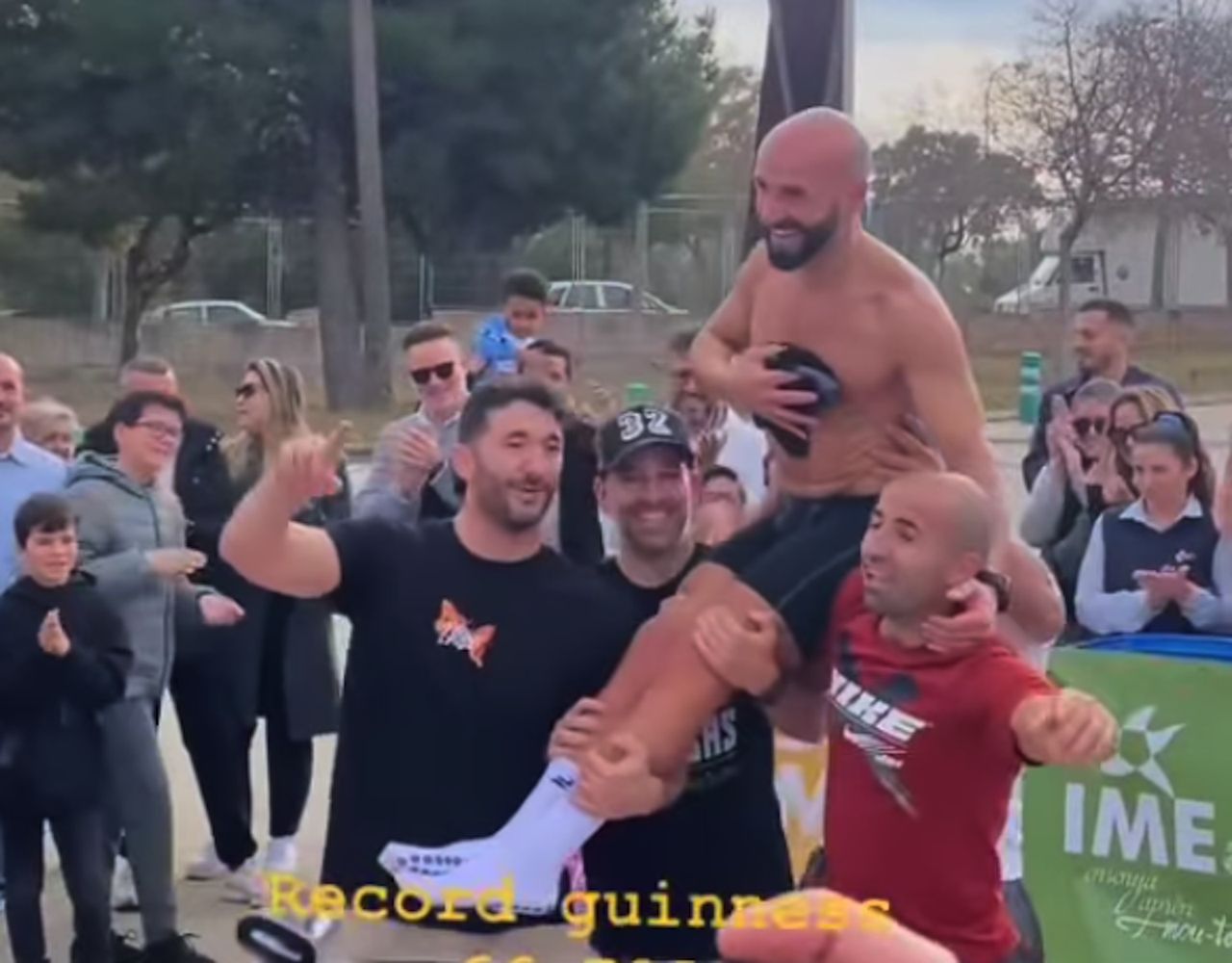 Spanish fitness guru smashes Guinness record with year-long Burpee Challenge