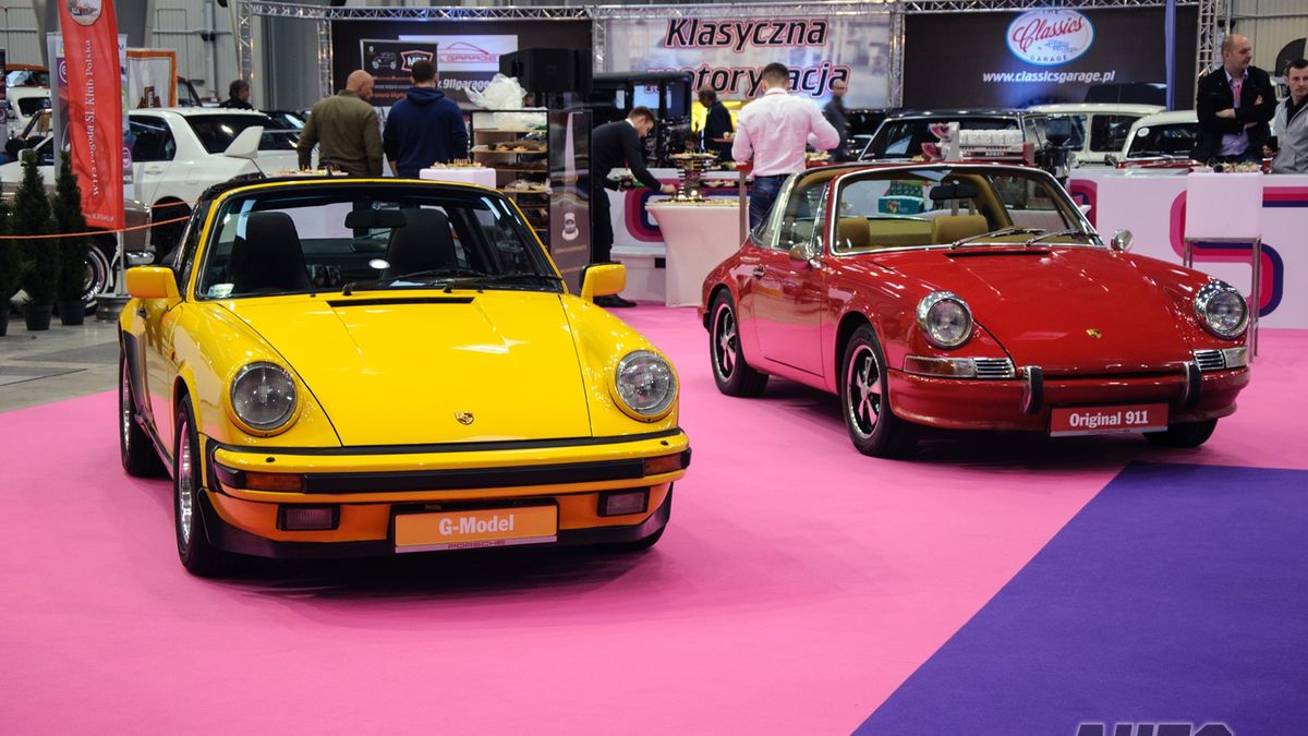 Porsche 911 Targa na targach Auto Nostalgia 2014 - galeria zdjęć 1