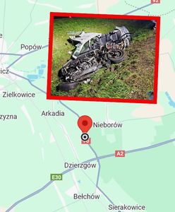 Osobowy chevrolet zmiażdżony. Młody kierowca nie żyje