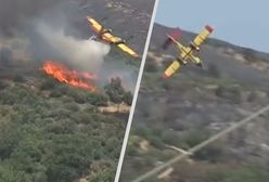 Katastrofa samolotu podczas gaszenia pożaru w Grecji. Zginęli obaj piloci