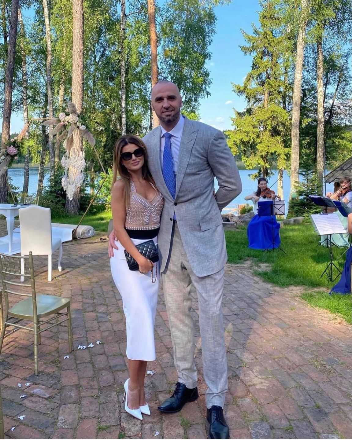 Marcin Gortat z żoną w Monte Carlo