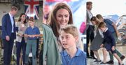 Zwyczajni Kate Middleton i książę William spędzają czas z dziećmi na pokazach lotniczych (ZDJĘCIA)
