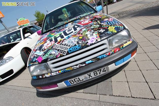 Volkswagen Golf III (fot. Sticker Bomb Facebook)