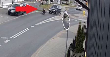 Dramatyczne nagranie ze Świecia. Krok od tragedii