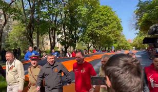 Dzień Zwycięstwa w Mariupolu. Rosjanie zorganizowali "parady"