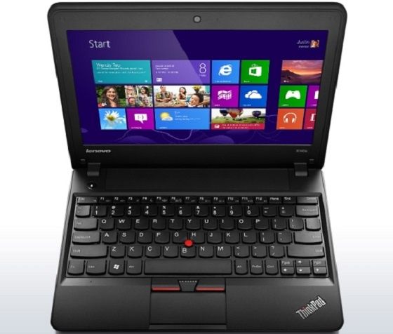 Lenovo ThinkPad X140e laptop widok windows 8
