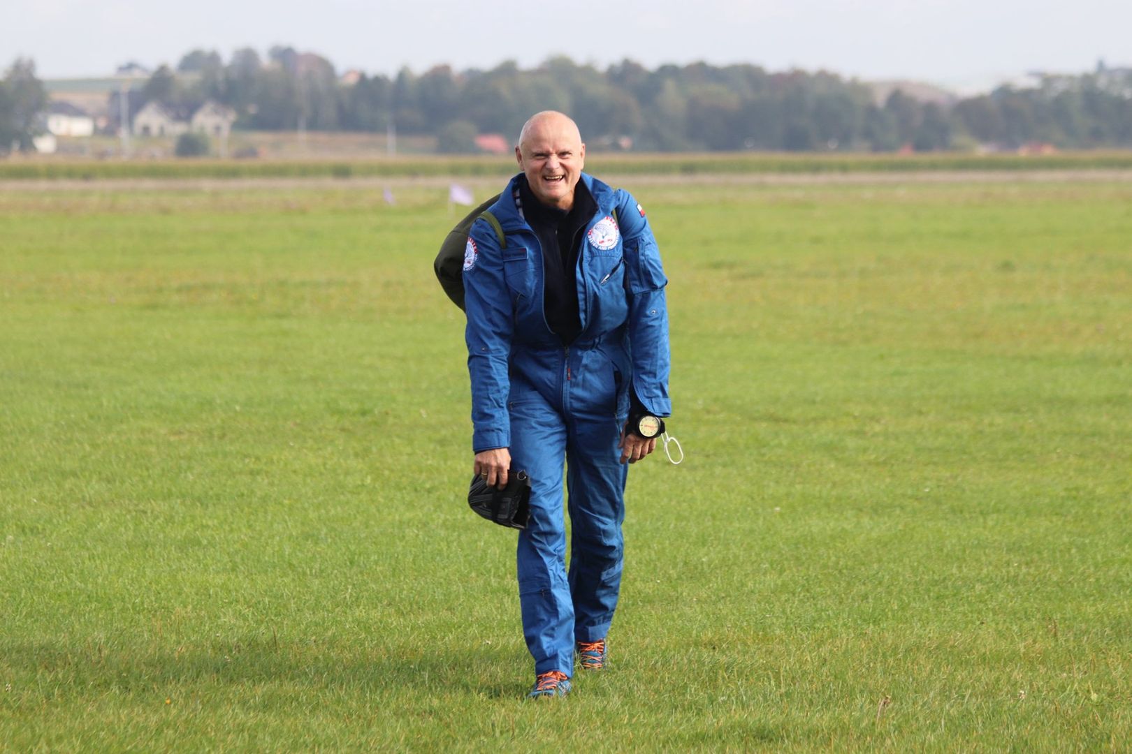 Gen. Piotr Patalong, prezes Air-Pol podczas prezentacji we wrześniu 2019