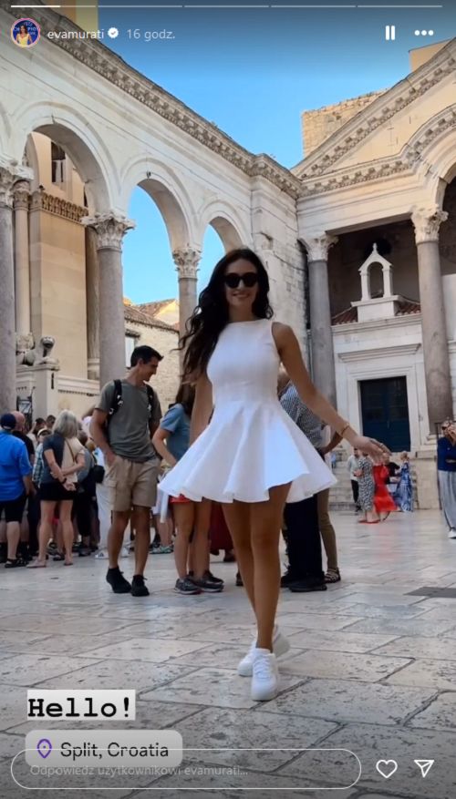 Eva Murati w Paryżu