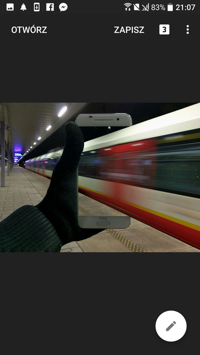 Przepis na mobilną fotoedycję: obiekty wystające z ekranu smartfona 20