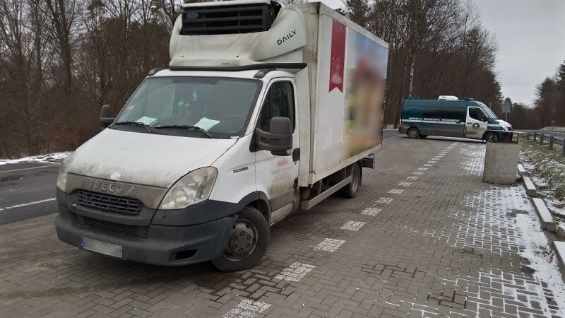Aż pięć razy przekroczona dopuszczalna ładowność pojazdu | fot. WITD Lublin