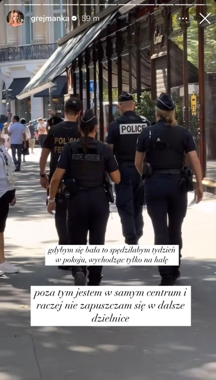 Anna Kurek pokazała, co dzieje się na ulicach Paryża
