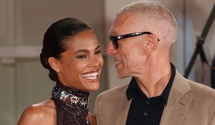 Tina Kunakey i Vincent Cassel na Festiwalu Filmowym w Wenecji. Przyciągnęli uwagę wszystkich