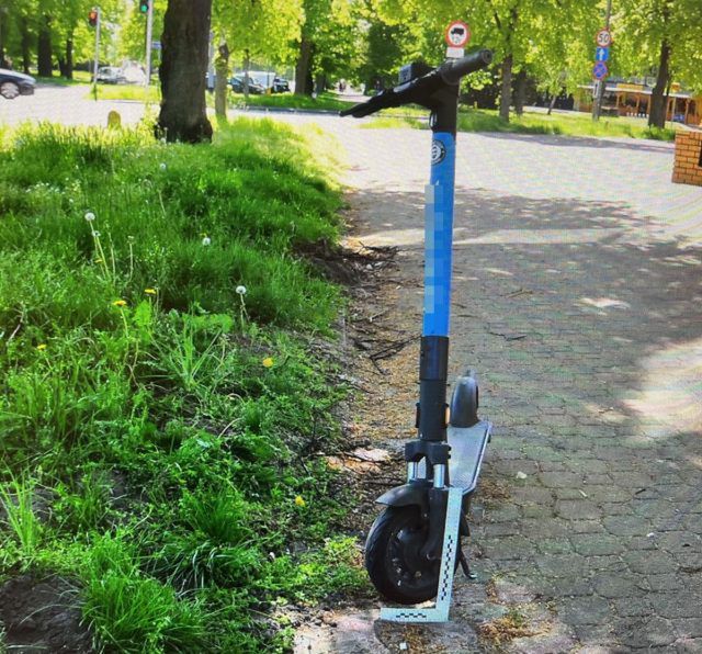 Pijany 40-latek przewrócił się na hulajnodze elektrycznej. Trafił do szpitala (zdjęcia)