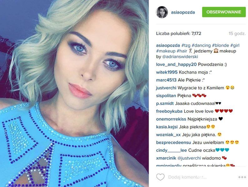 Nowy look Joanny Opozdy (fot. Instagram)