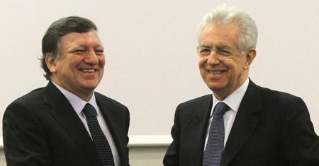 Reformy rządu Montiego chwalone przez Barroso