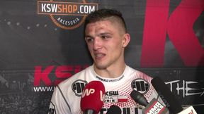 KSW 63. Michał Domin popełnił duży błąd. "Nie wyobrażam sobie zrobić coś takiego na treningu"