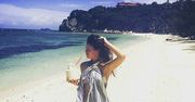 "Pierwsza miłość": Klaudia Halejcio wypoczywa na egzotycznej plaży