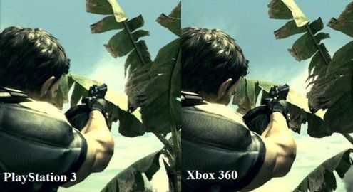 Resident Evil 5 - PS3 vs. Xbox 360: batalia screenów
