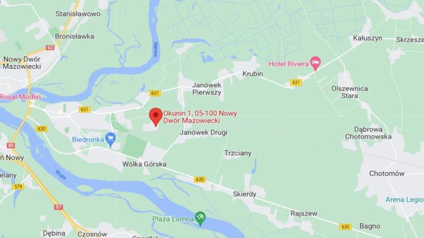 W Nowym Dworze Mazowieckim wybuchł pożar