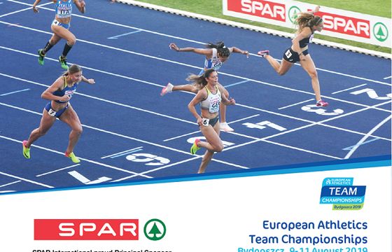 Spar International sponsorem lekkoatletycznych Drużynowych Mistrzostw Europy w Bydgoszczy