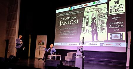 Stanisław Janicki autor “W starym kinie” odwiedził Piłę