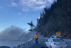 Ogromne osuwisko zablokowało drogę na Alasce. Ludzie cudem uniknęli śmierci