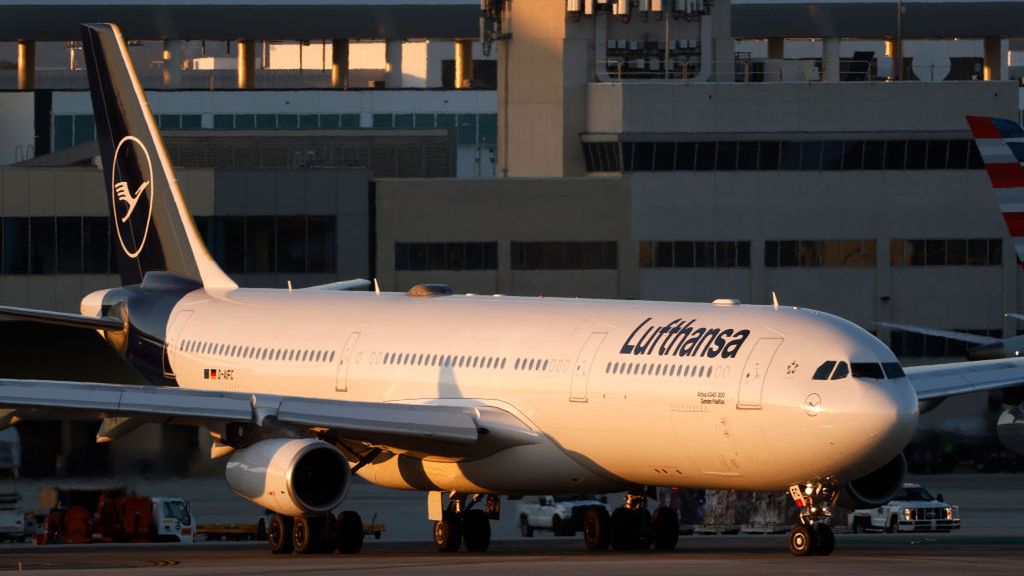 Getty Images / Kevin Carter / Na zdjęciu: samolot firmy Lufthansa