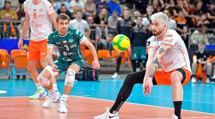 Siatkówka mężczyzn: PlusLiga - mecz: JSW Jastrzębski Węgiel - Aluron CMC Warta Zawiercie