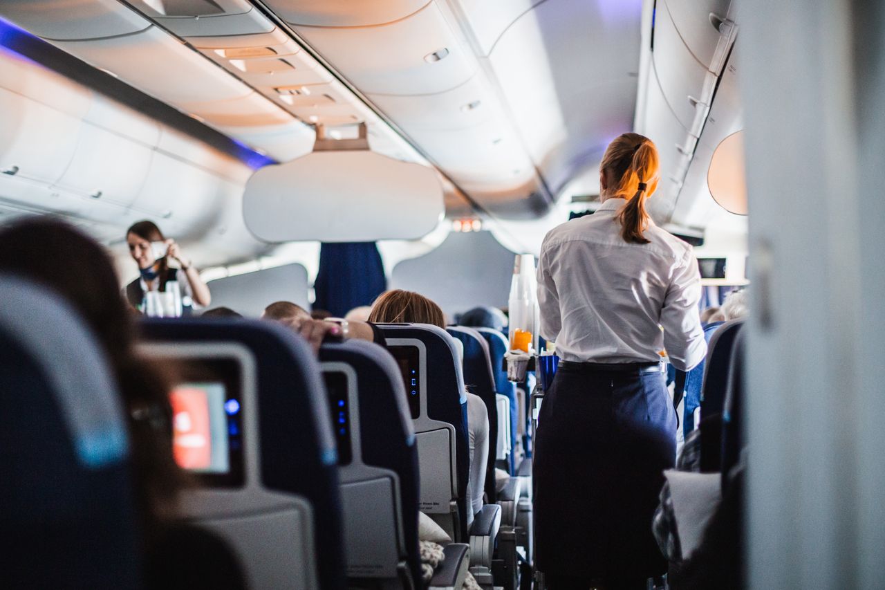 The flight attendants deemed the outfits of two passengers inappropriate.