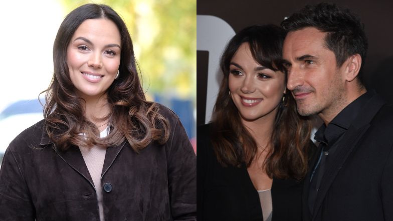 RZADKI WIDOK: Krupińska pozuje w objęciach Karpiela-Bułecki