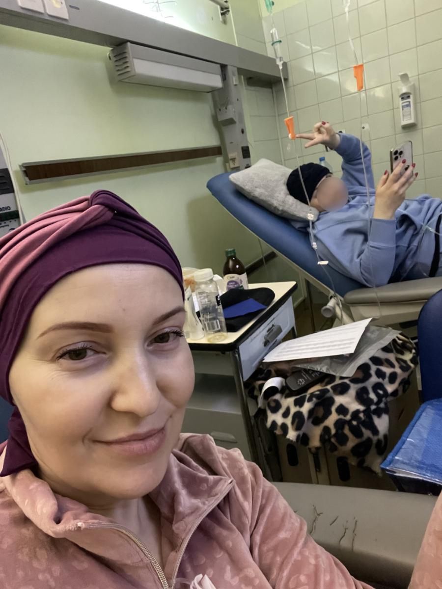 Aneta w czasie leczenia