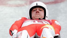 Cały tor przejechał "na ślepo"! Mateusz Sochowicz zgubił maskę przed ślizgiem