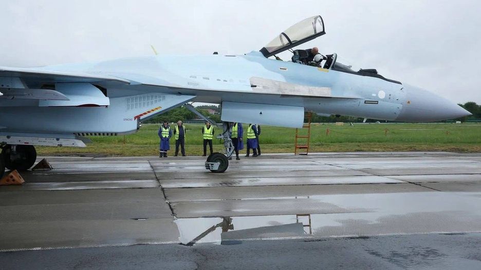 Su-35S dostarczony rosyjskiej armii