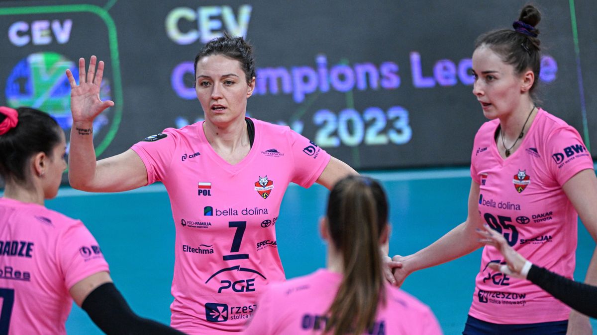 PAP / Darek Delmanowicz / Na zdjęciu: siatkarki Developresu Bella Dolina Rzeszów