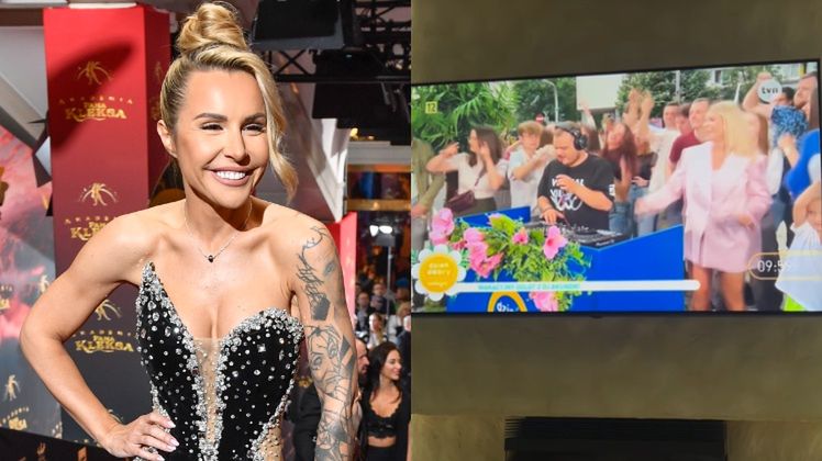 Blanka Lipińska wyśmiała statystów w "Dzień Dobry Wakacje"